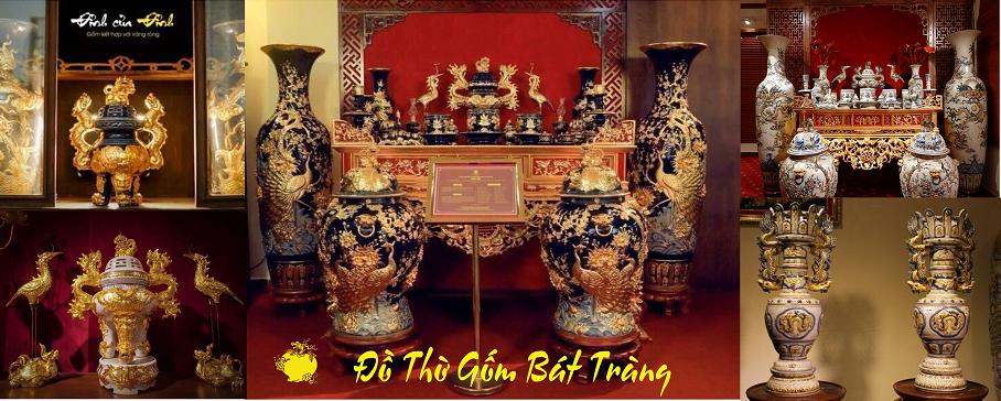 Đồ thờ gốm sứ Bát Tràng