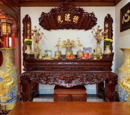 Những mẫu bàn thờ tiêu biểu được Khách Hàng lựa chọn nhiều nhất trong năm