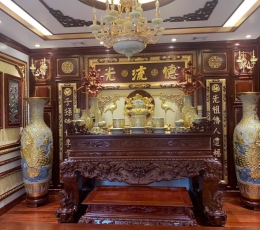 Những mẫu sập thờ (bàn thờ) đẹp được ưa chuộng