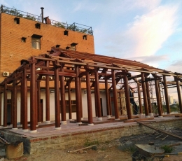 Chuẩn bị làm nhà gỗ 3 gian tại Cần Thơ