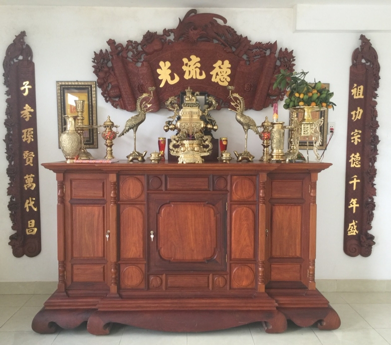 Những mẫu tủ thờ gia tiên đẹp