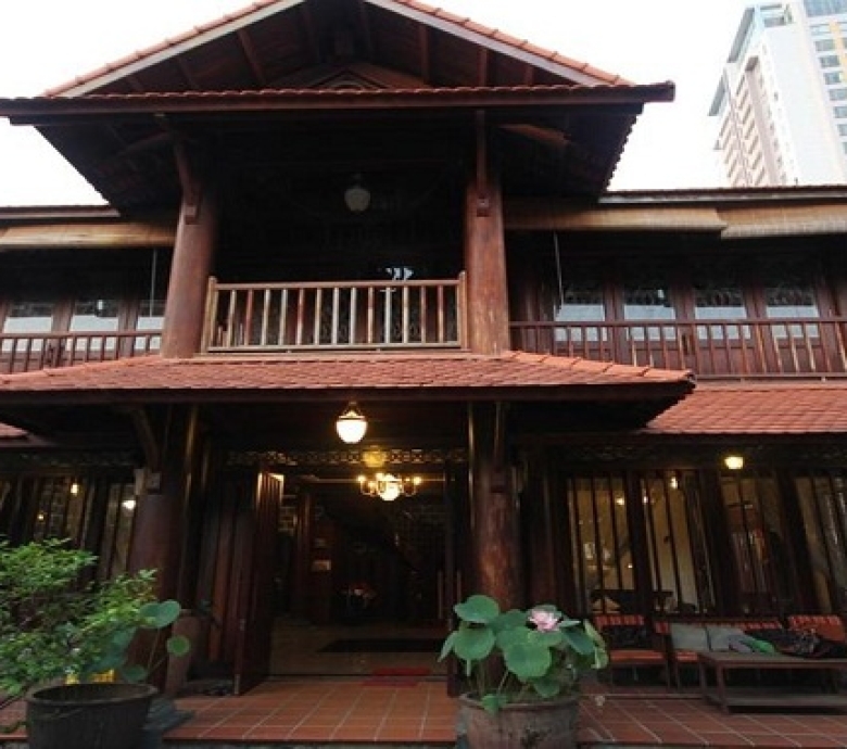 Các mẫu nhà gỗ biệt thự đẹp 